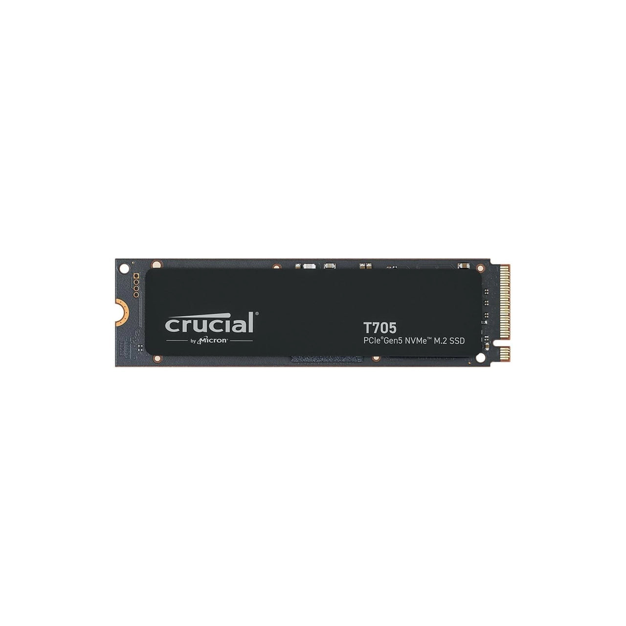 Crucial T705 2TB PCIe Gen5 NVMe M.2 SSD CT2000T705SSD3 — up to 14,500MB/s, no heatsink, M.2 2280 form factor