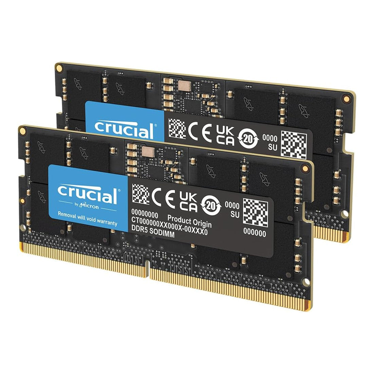 Crucial 64GB Kit (32GBx2) DDR5 5600 SODIMM Laptop Memory