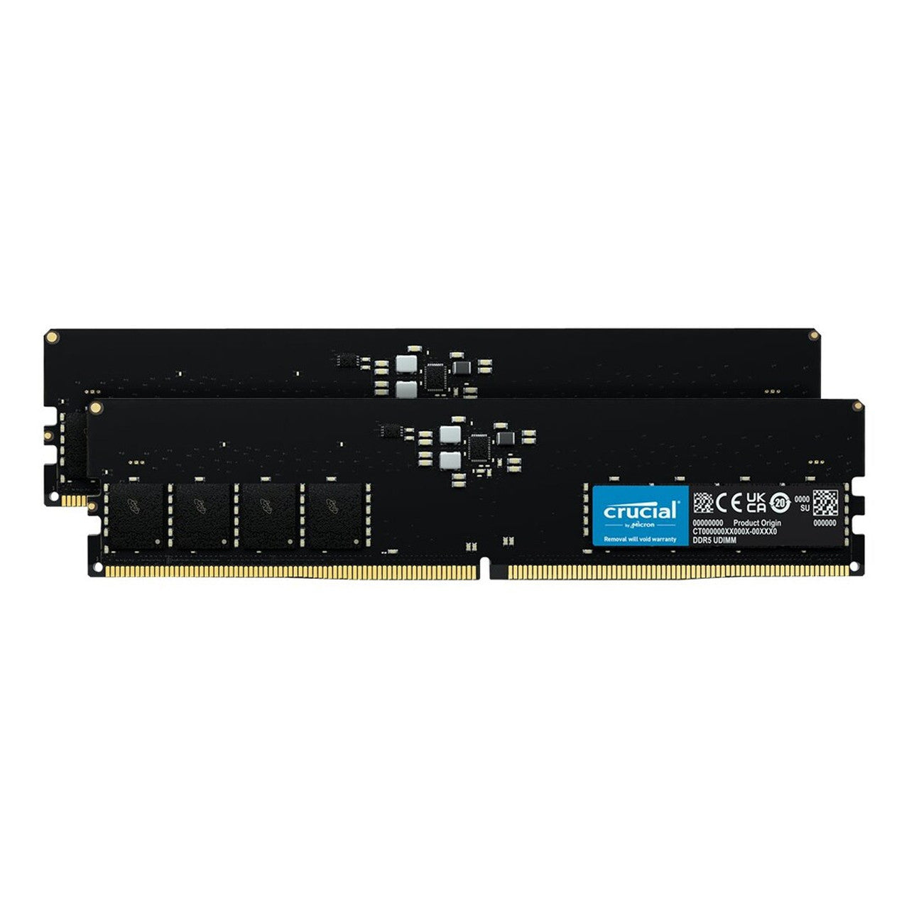 High-performance 64GB DDR5 kit (2x32GB) designed for faster multitasking, gaming, and professional workloads.