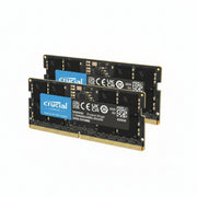 Crucial RAM 16GB Kit (2x8GB) DDR5 5600MHz (5200MHz or 4800MHz) SODIMM Laptop Memory CT2K8G56C46S5