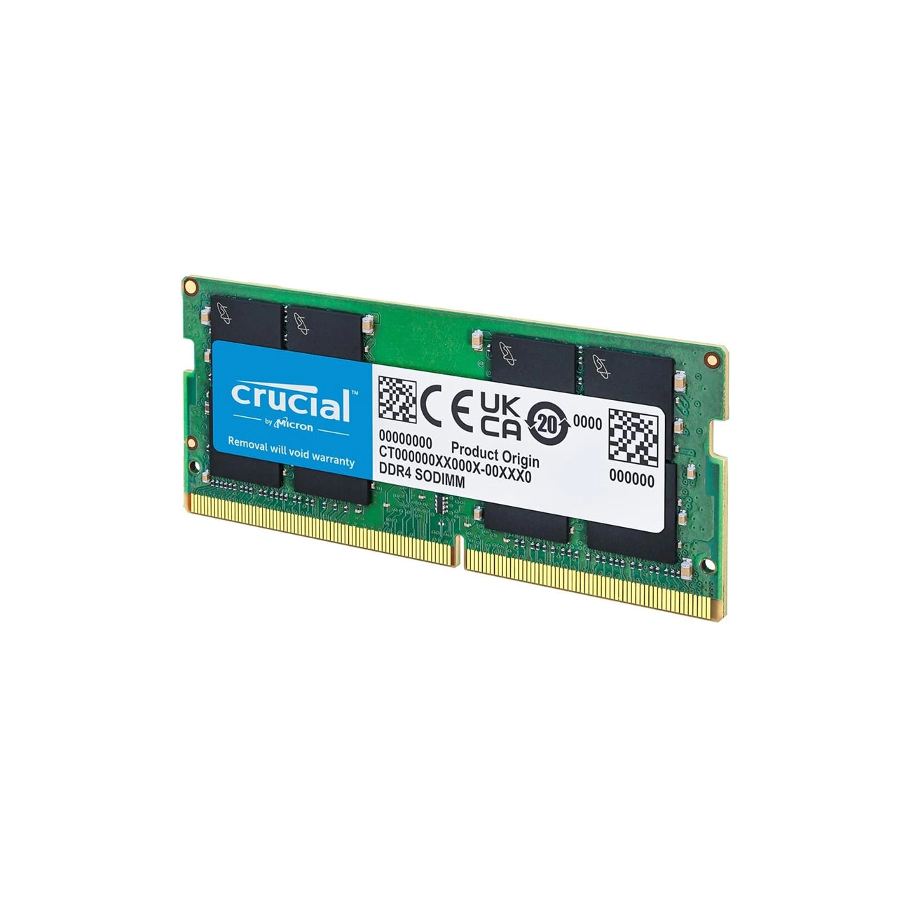 Crucial RAM 32GB DDR4 3200 MHz CL22 Laptop Memory