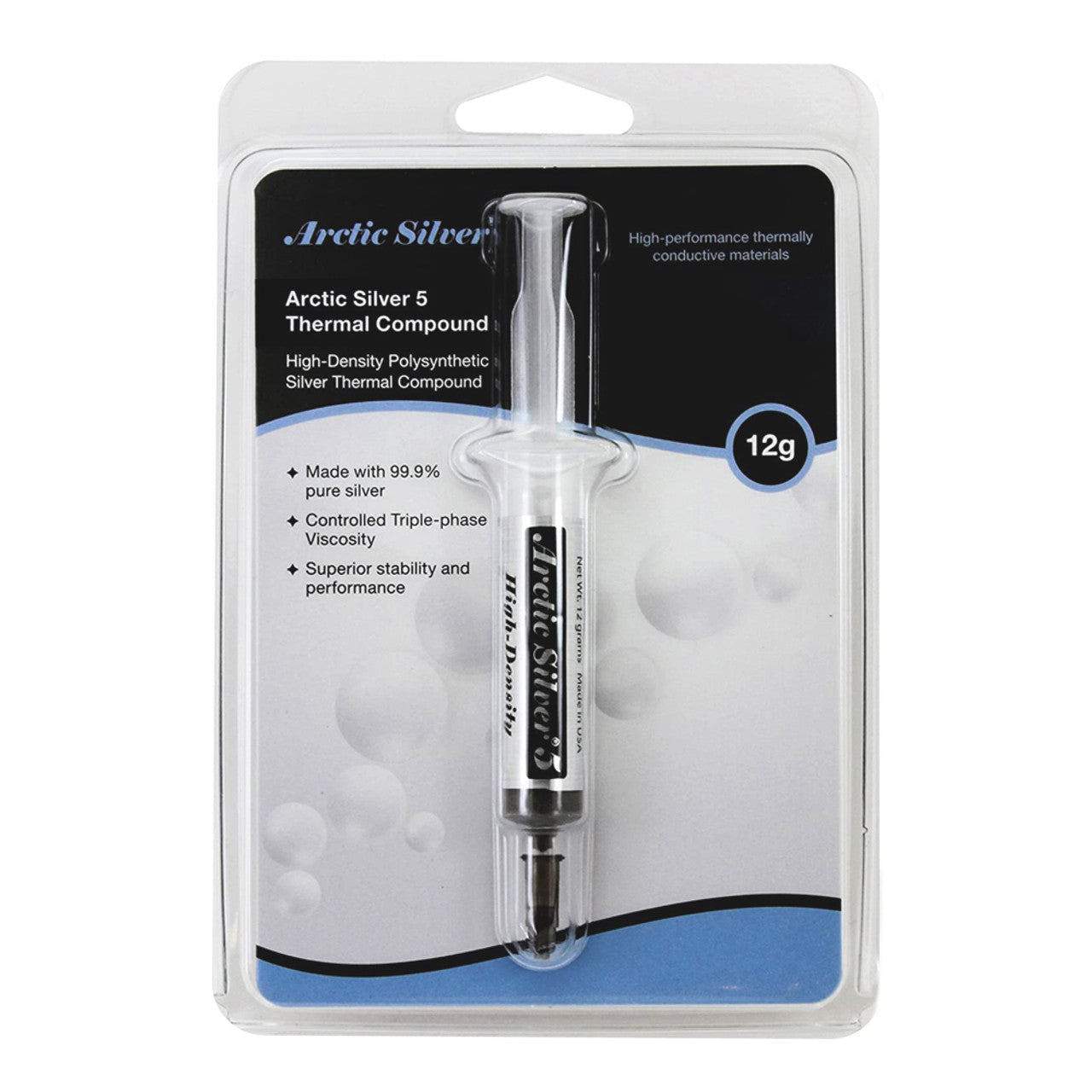 Arctic Silver 5 High-Density Polysynthetic Thermal Compound AS5-12G (Pack of 10)