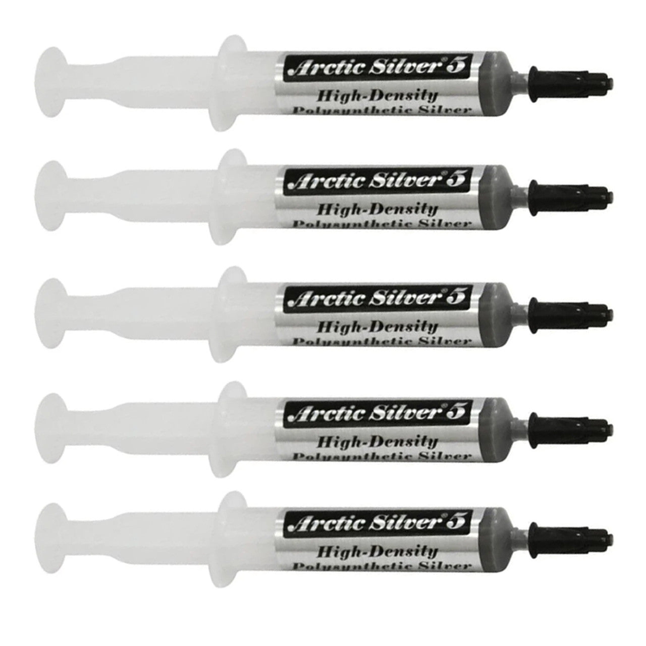 Arctic Silver 5 High-Density Polysynthetic Thermal Compound AS5-12G (Pack of 5)