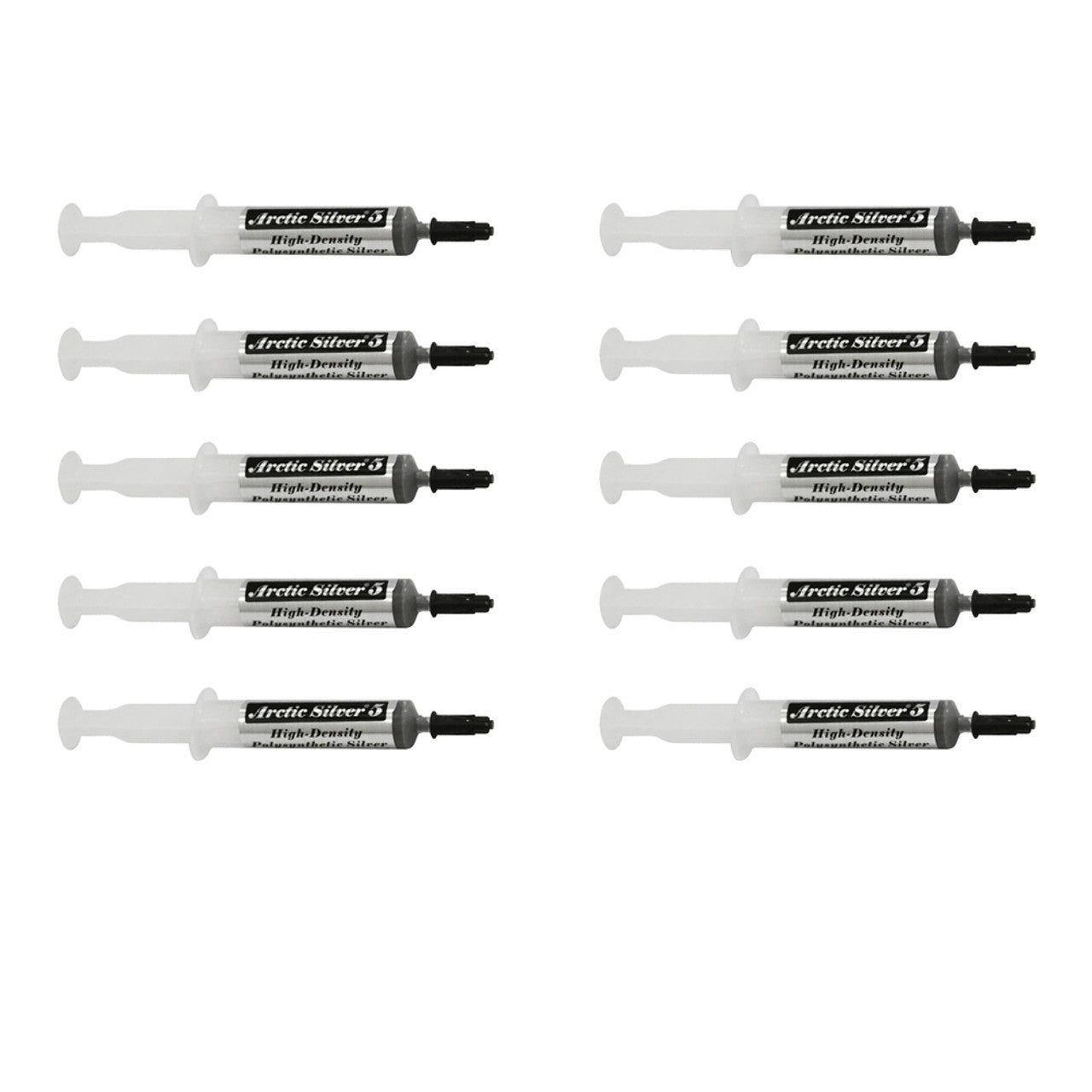 Arctic Silver 5 High-Density Polysynthetic Thermal Compound AS5-12G (Pack of 10)