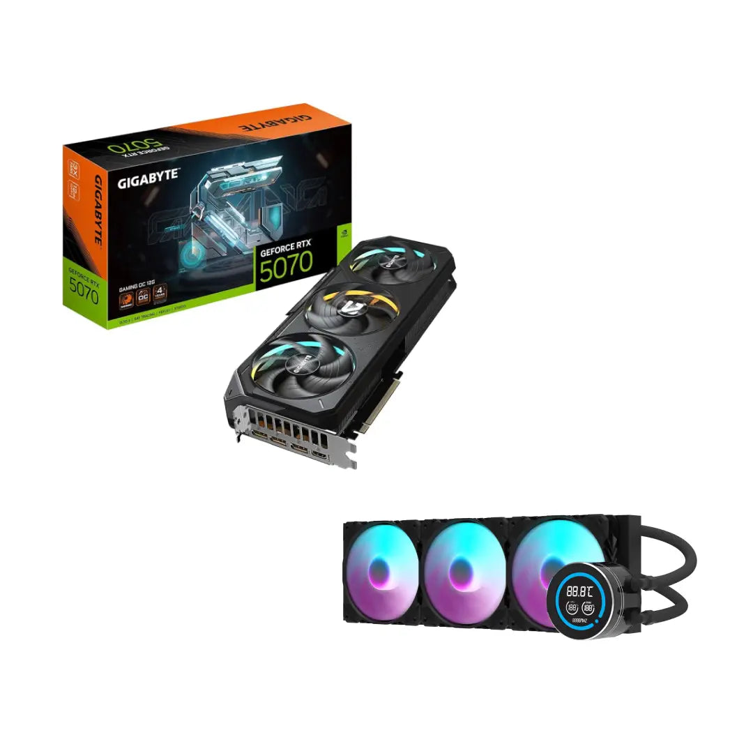 Gigabyte RTX 5070 Gaming OC 12G + Cooler Master V850 SFX PSU Bundle
