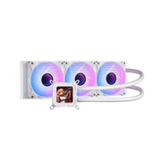 DarkFlash Liquid CPU Cooler LCD Screen ARGB White - DF-DV360S-WH