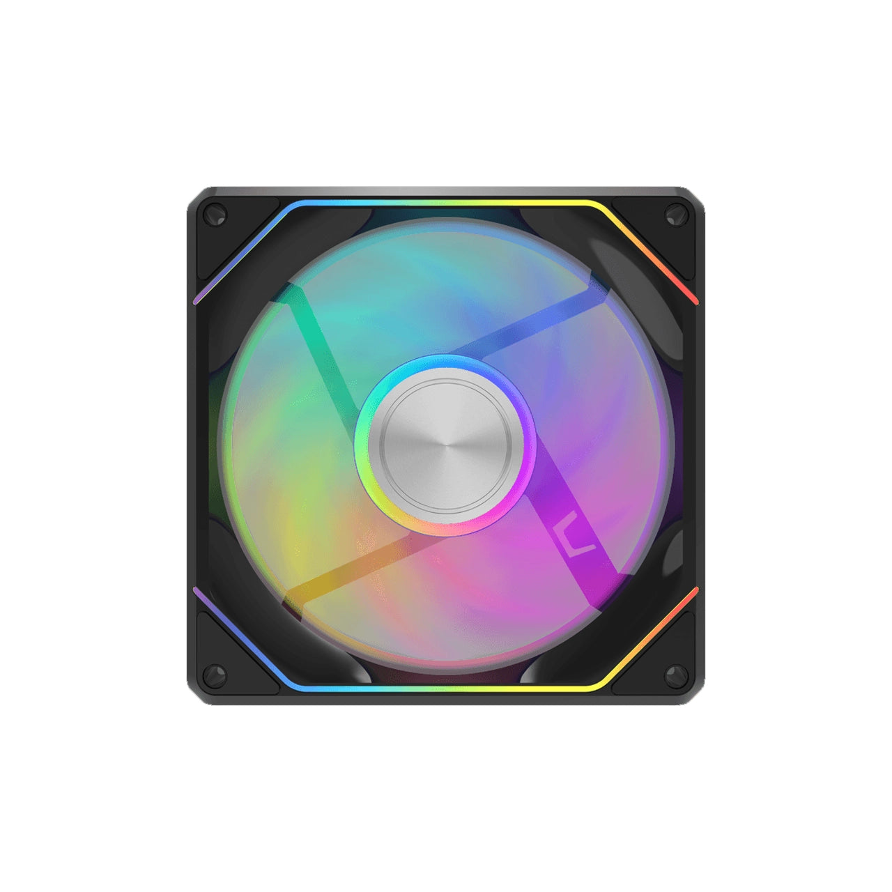 darkFlash G24 120mm Magnetic ARGB PWM Reverse Fan, No Cables Included (Black) - DF-G24R-BK