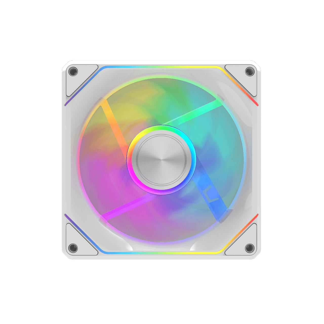 darkFlash G24 120mm Magnetic ARGB PWM Reverse Fan No Cables Included (White) - DF-G24R-WH