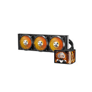 darkFlash UV360 360mm AIO Liquid CPU Cooler | 6.67" Curved 2K OLED Display | 3 x 120mm ARGB PWM Fans | Intel LGA 1851/1700/1200/115X | AMD AM5/AM4/AM3 | Black | DF-UV360-BK