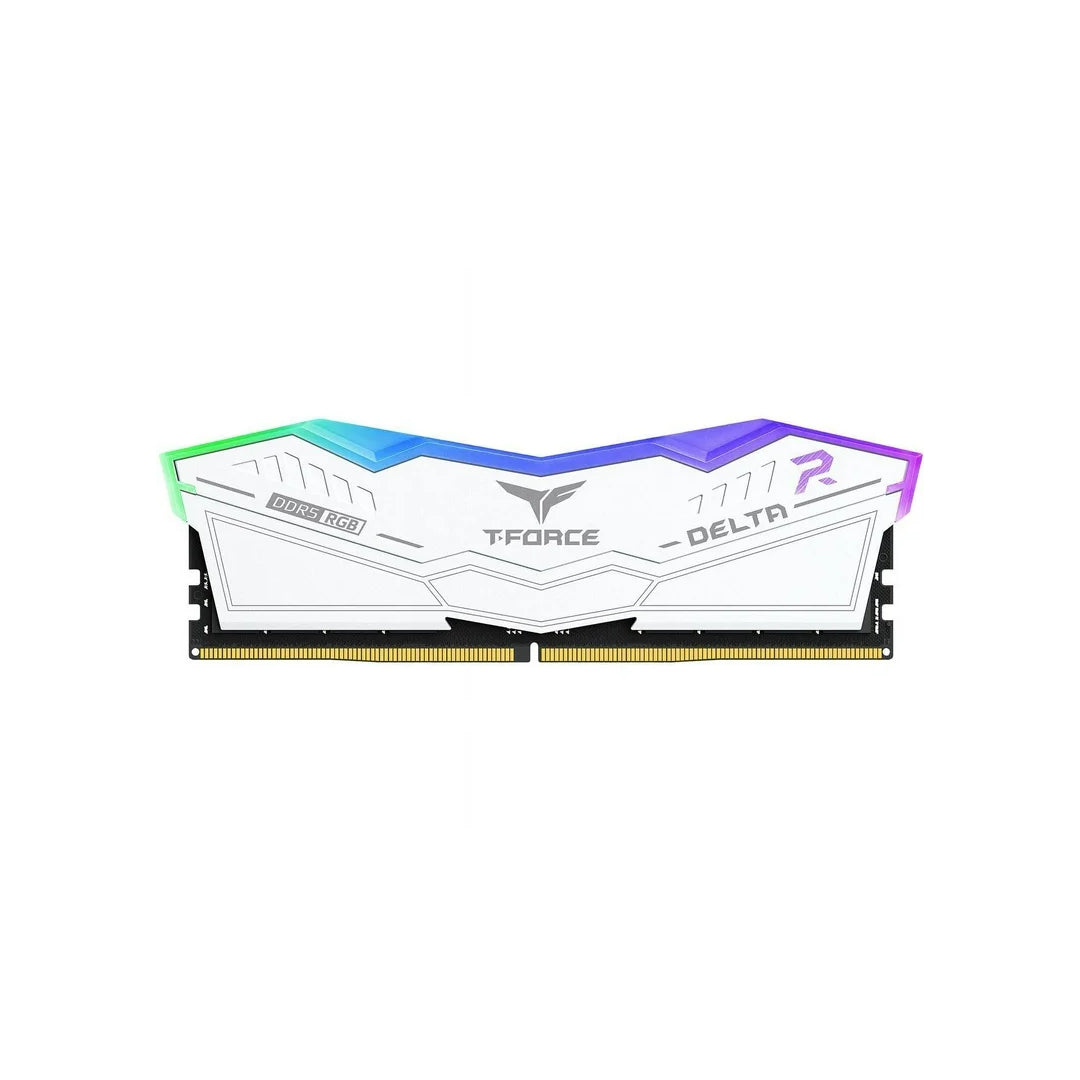TEAMGROUP T-Force Delta RGB 16GB (2 x 8GB) 288-Pin PC RAM DDR5 6000 (PC5 48000) Memory FF4D516G6000HC38ADC01
