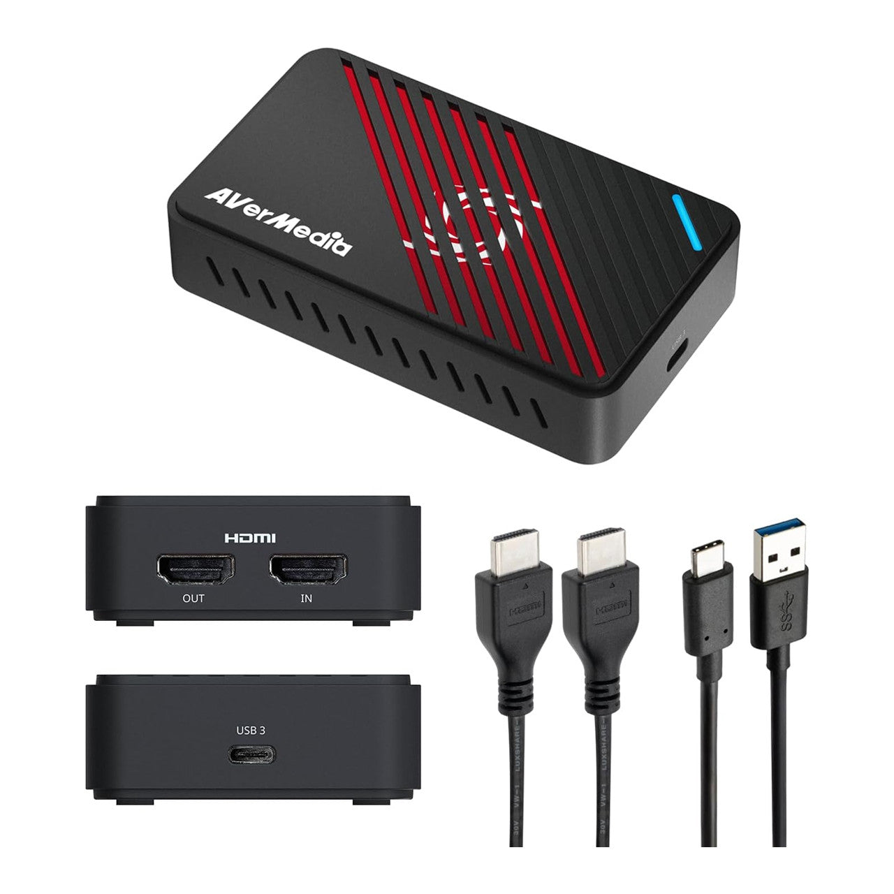 AVerMedia Live Gamer Ultra S Black 4K HDMI Capture Card, USB Game Capture Card for Streaming and Recording GC553Pro Black