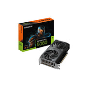 GIGABYTE GeForce RTX 5060 Graphics Card | 8GB GDDR7 | 128-bit | WINDFORCE MAX OC | GV-N5060WF2MAX OC-8GD