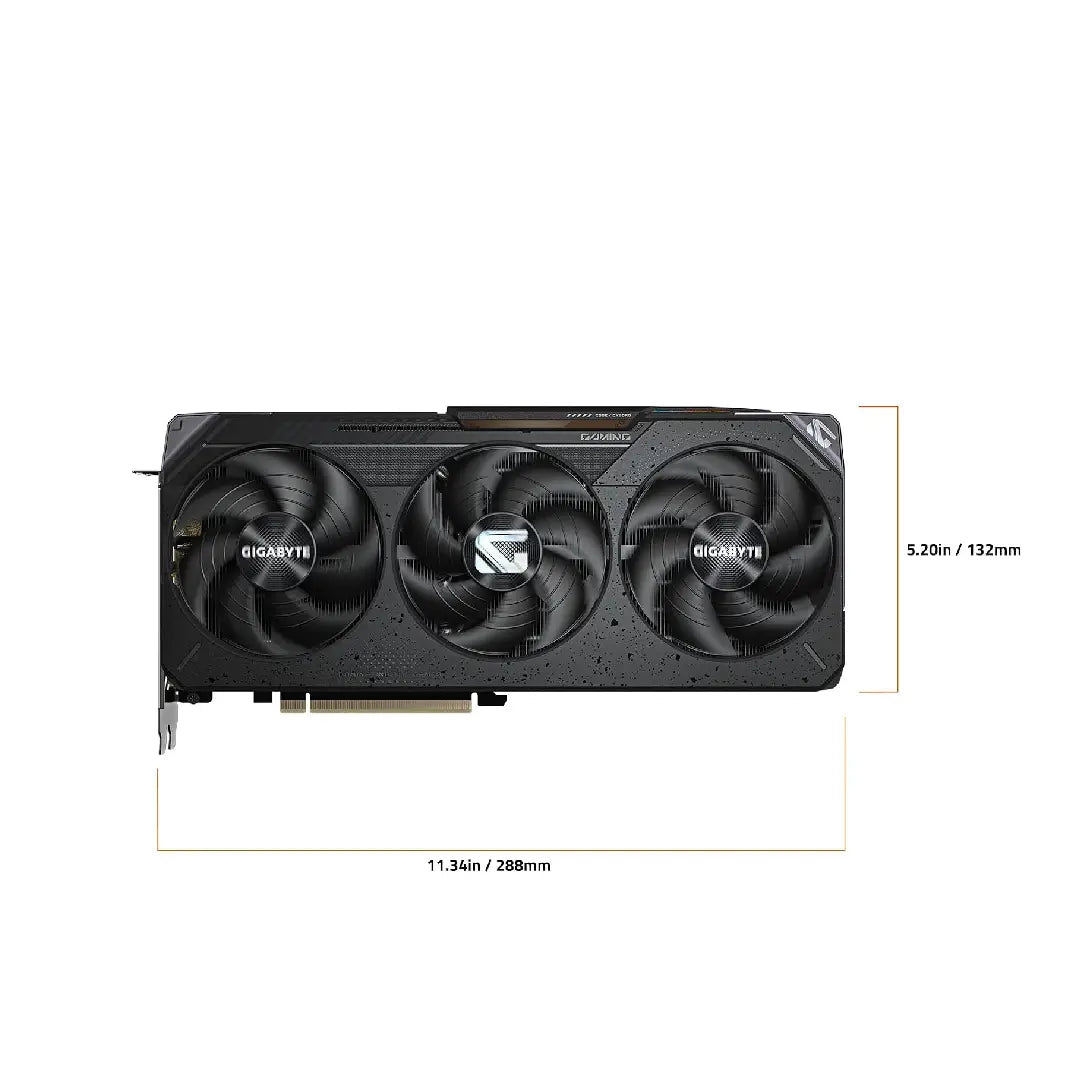 GIGABYTE Radeon RX 9070 XT Gaming OC 16G Graphics Card | PCIe 5.0 | 16GB GDDR6 | GV-R9070XTGAMING OC-16GD