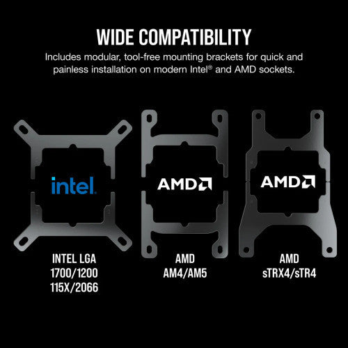 The Corsair H150i is perfect for overclocking and extreme performance scenarios, keeping your CPU cool during intensive tasks for stable system performance.