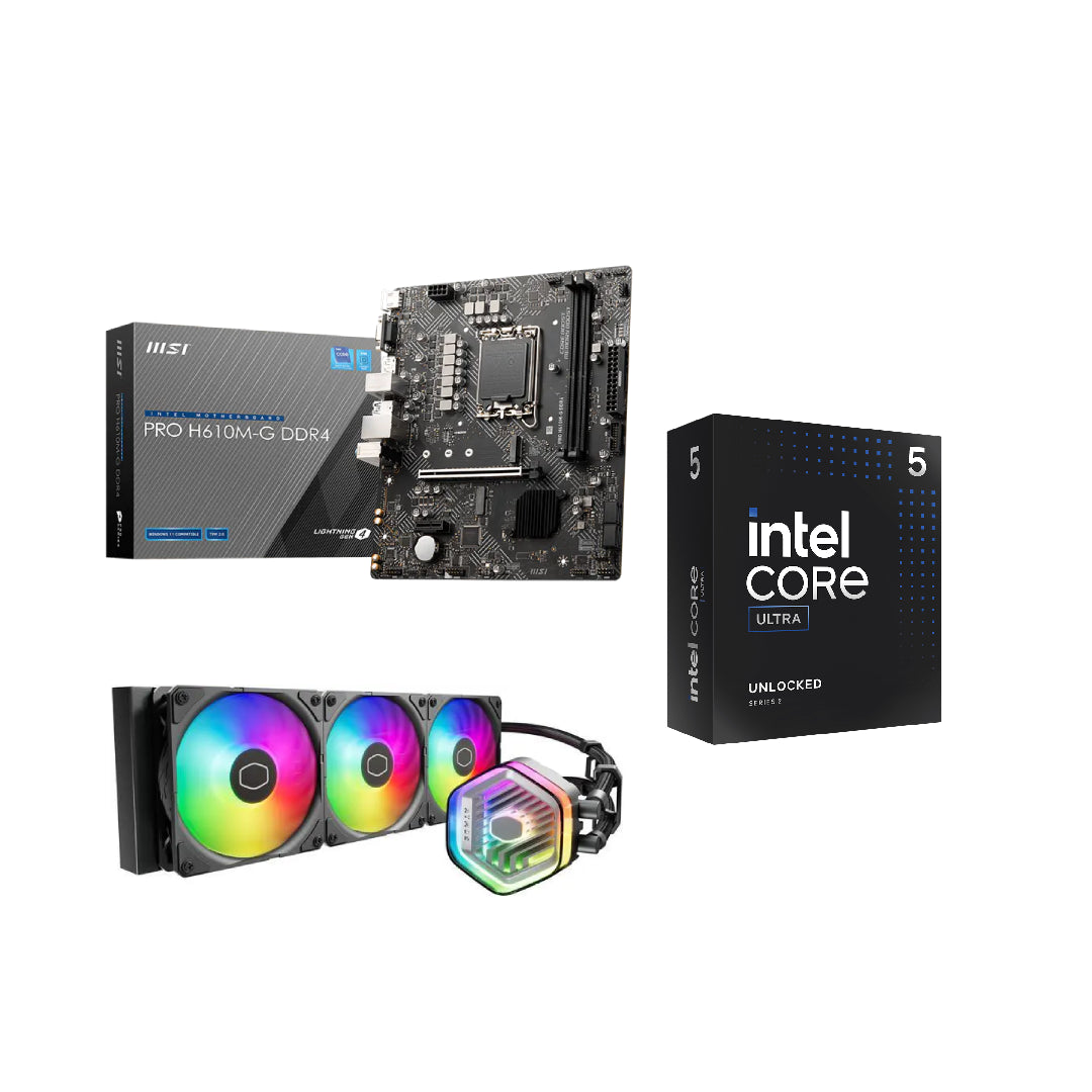 Intel i5-13600K Gaming Bundle | MSI H610M-G | CM MasterLiquid 360 ATMOS