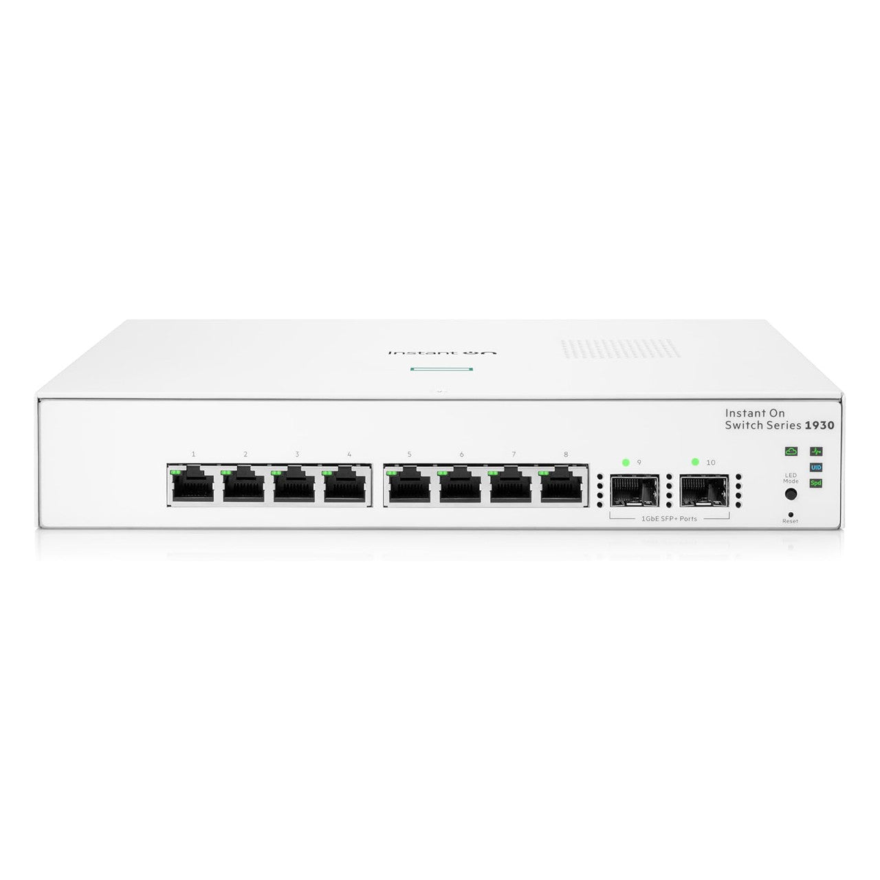 HPE Networking Instant On 1930 8-Port Gb Ethernet 8 x GE, 2X 1G SFP, L2+ Smart Switch US Cord | JL680A#ABA