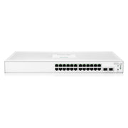 HPE Networking Instant On 1830 24-Port Gb Smart Switch - 24x 1G | 2X SFP | Fanless | US Cord | JL812A#ABA