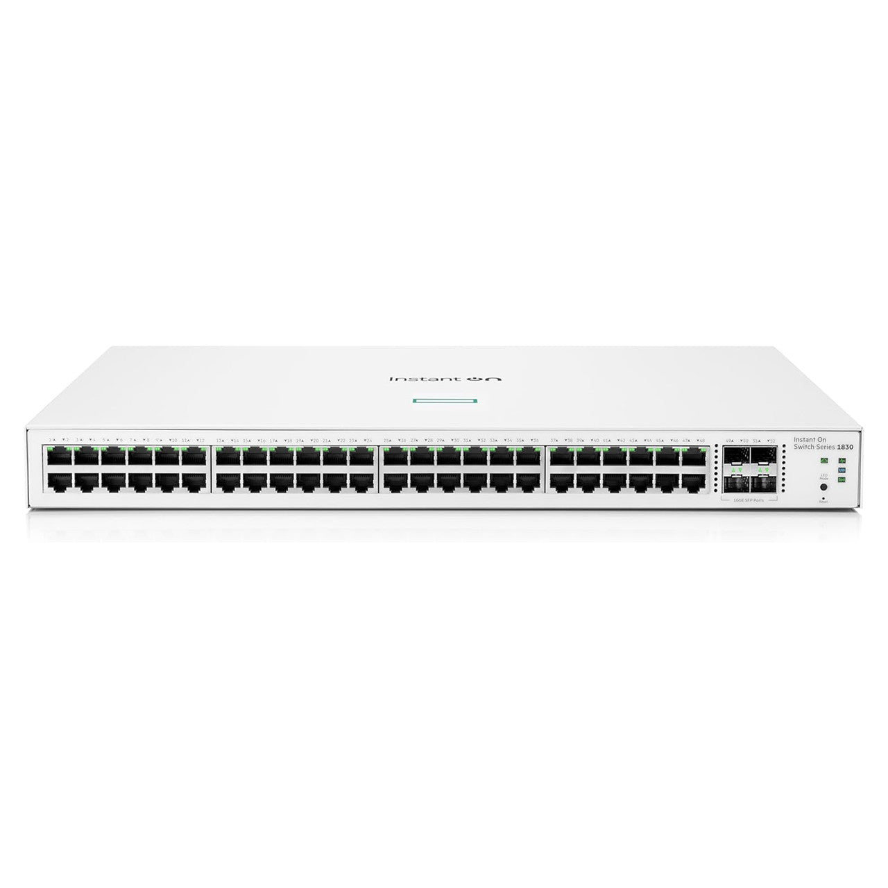 HPE Networking Instant On 1830 48-Port Gb Smart Switch - 48x 1G | 4X SFP | US Cord | JL814A#ABA