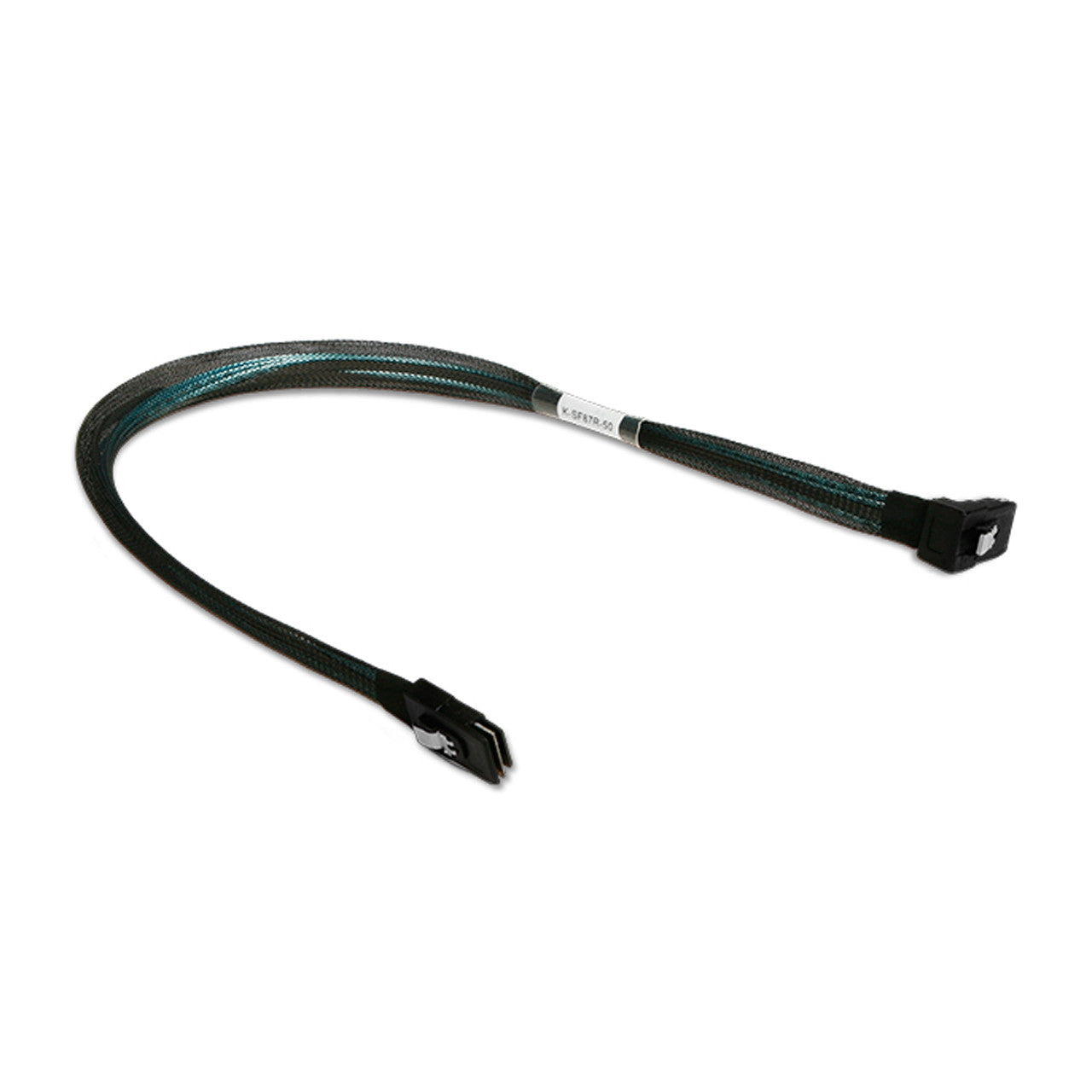 iStarUSA miniSAS SFF-8087 Right Angle 50 cm Cable K-SF87R-50