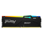 Kingston FURY Beast RGB 8GB DDR5 5200 CL40 UDIMM Desktop Memory - KF552C40BBA-8