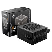 MSI Gaming Power Supply - PCIE 5.1 Ready 80 Plus Bronze Certified 750W ATX PSU MAG A750BN PCIE5