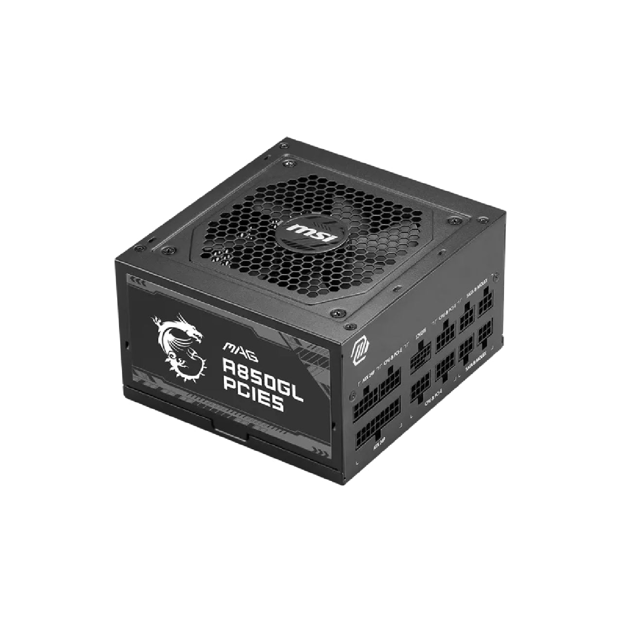 MSI MAG A850GL PCIE5  850W 80 Plus Gold Fully Modular PSU -MAGA850GLPCIE5