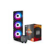 MSI MAG CORELIQUID A13 360 ARGB Liquid Cooling (Black) with AMD Ryzen 9 5950X 16-Core CPU