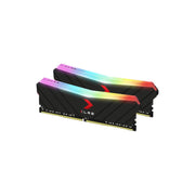 PNY XLR8  RGB Gaming 32GB (2x16GB) DDR4 DRAM 3200MHz (PC4-25600) CL16 1.35V Desktop Memory - MD32GK2D4320016XRGB