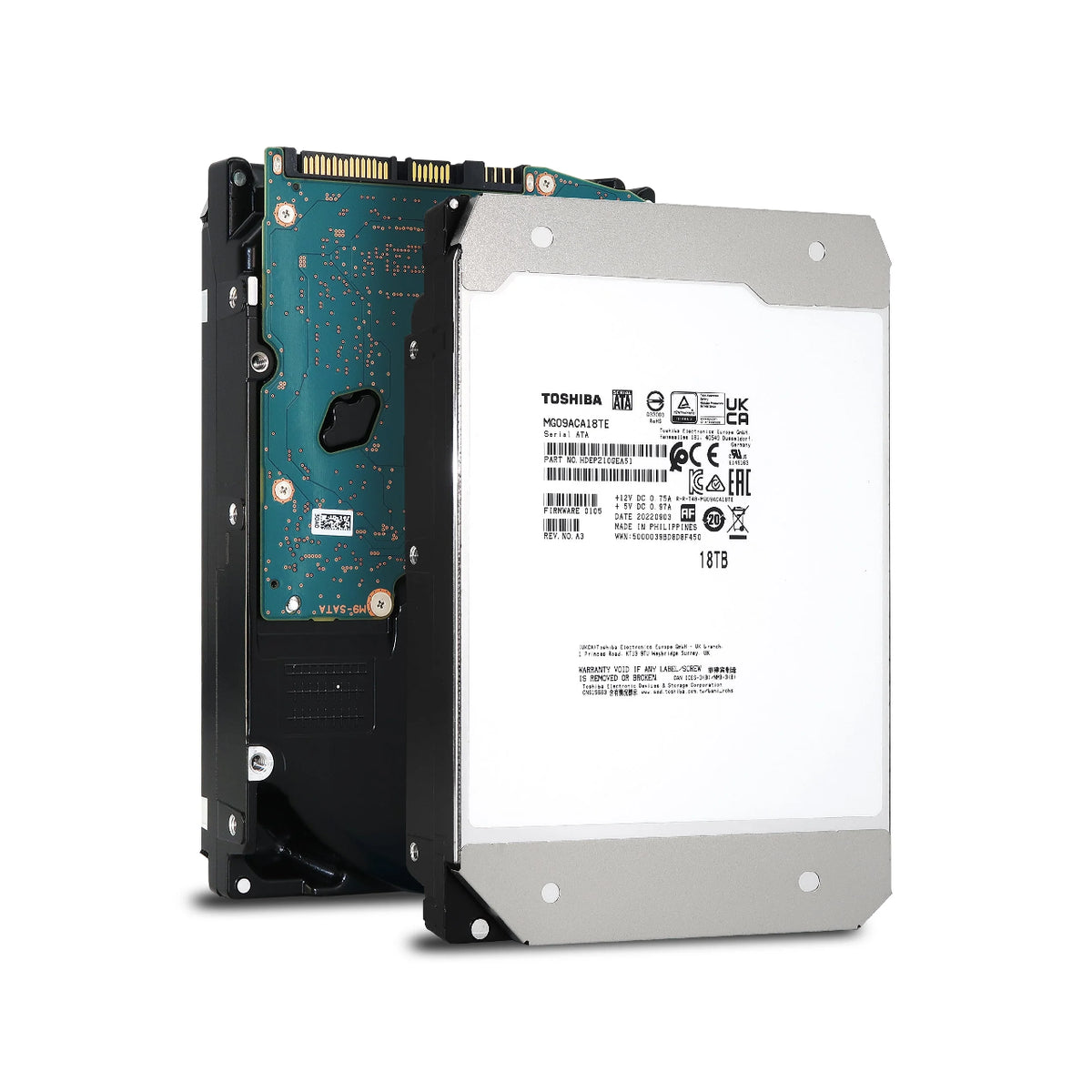 Toshiba 18 TB Enterprise Desktop Hard Drive - MG09ACA18TE – AAAWave Toshiba 18 TB Enterprise Desktop Hard Drive - MG09ACA18TE – AAAWave