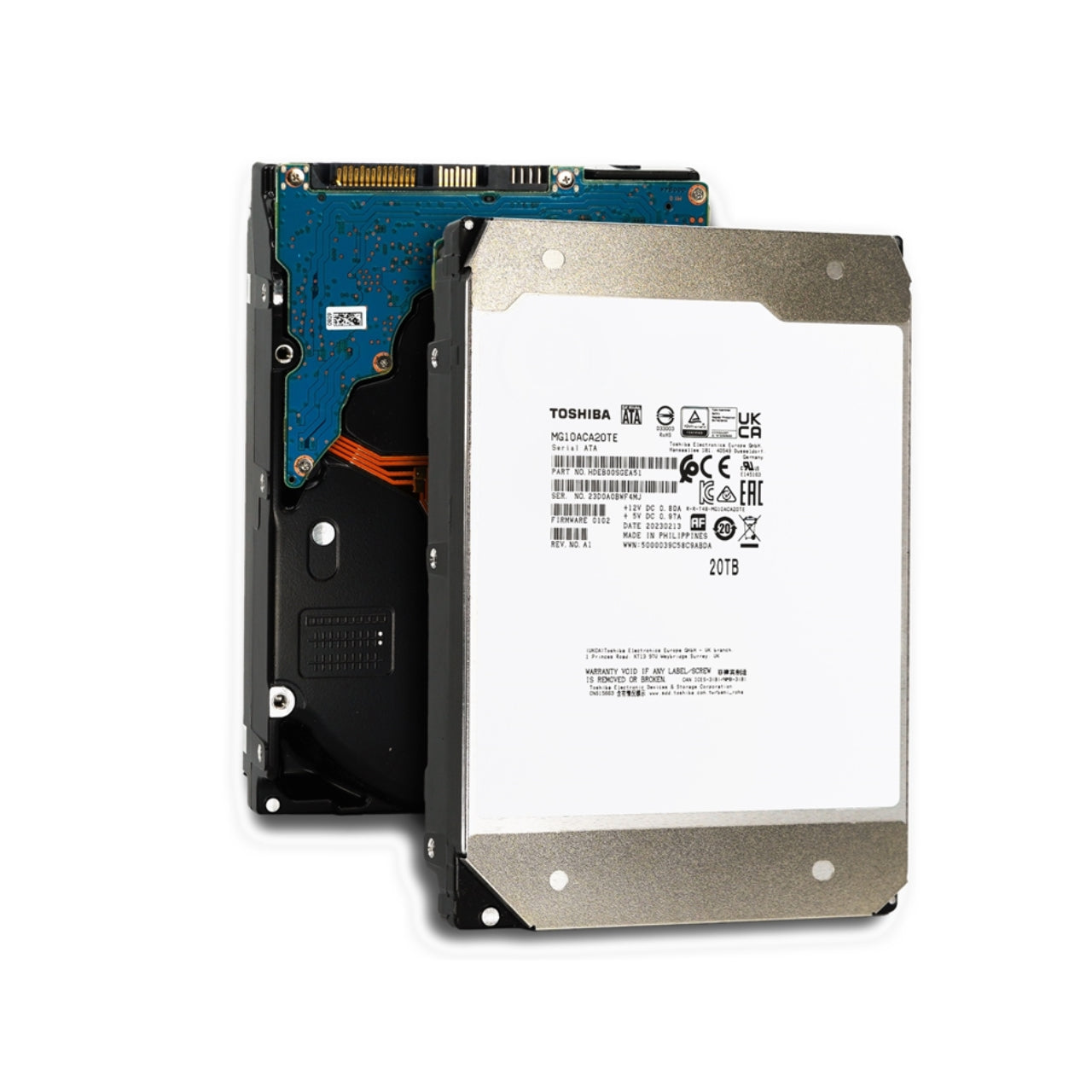 Toshiba 20 TB  Enterprise Hard Drive - MG10ACA20TE