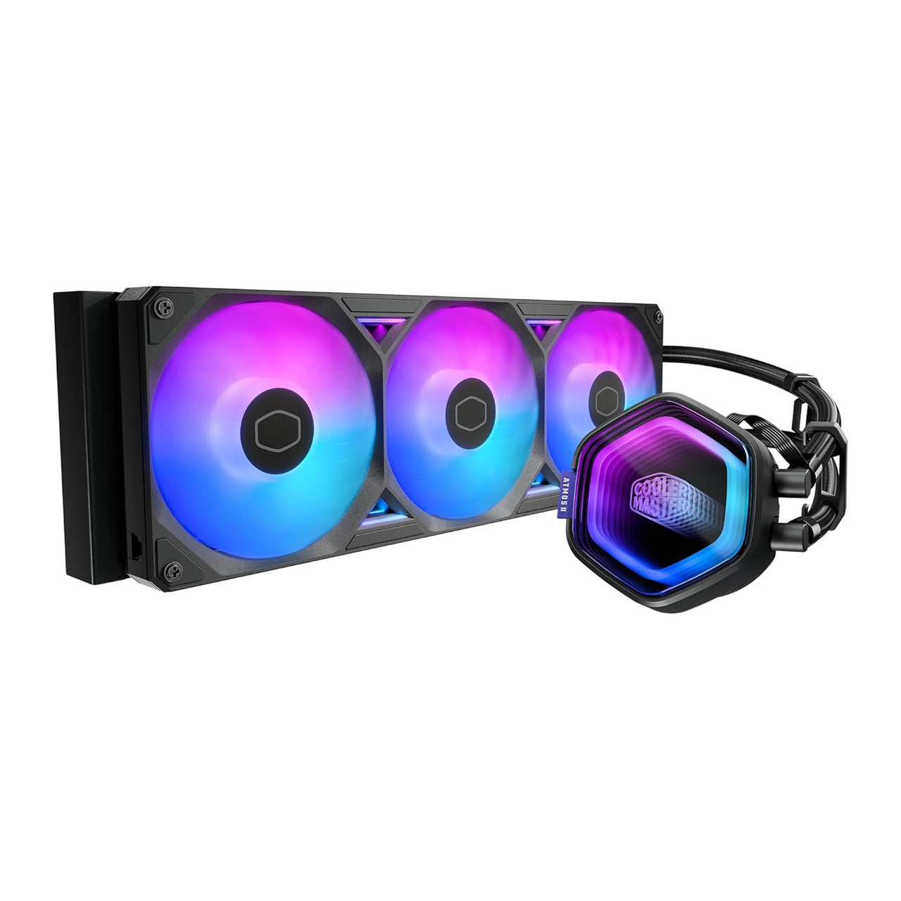 Cooler Master Atmos II 360 VRM Freedom delivers high-performance liquid cooling for modern CPUs.