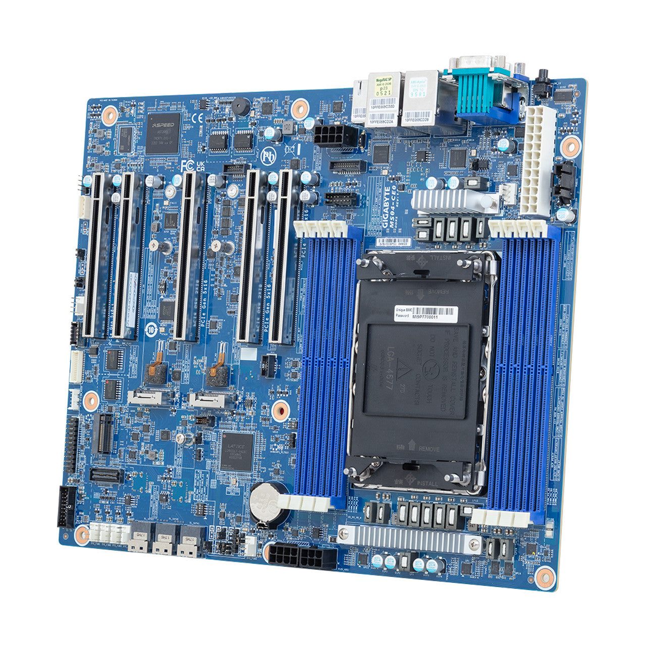 Gigabyte Server Motherboard - Intel Xeon 6700/6500, 5x Gen5 PCIe, ATX UP MS04-CE0