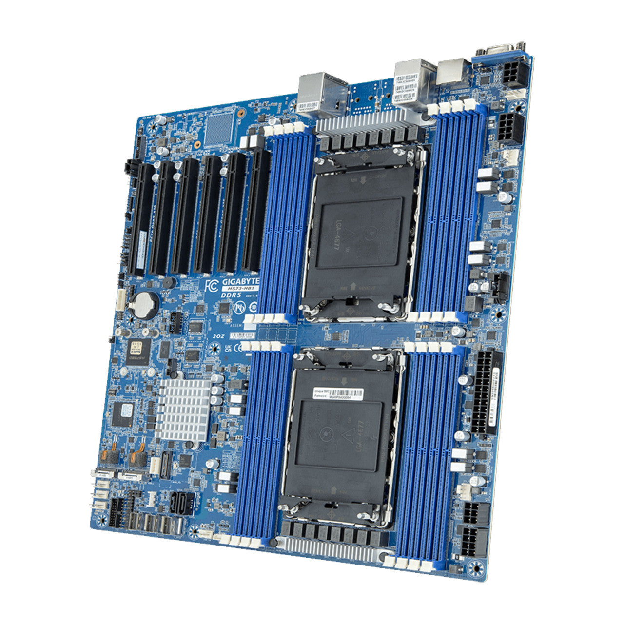 Gigabyte Server Motherboard - 5th/4th Gen Intel Xeon Scalable - E-ATX DP MS73-HB1 Rev. 1.x/3.x