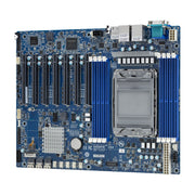 The Gigabyte MC62-G40 Rev. 1.x motherboard is designed for powerful workstation and server environments, supporting AMD EPYC 7002/7003 series processors.