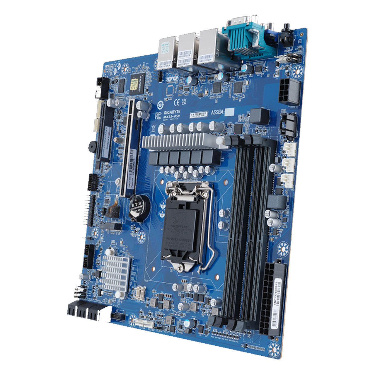 Gigabyte Workstation Motherboard - Intel Xeon E-2300 - microATX UP MX33-BS0 Rev. 1.x
