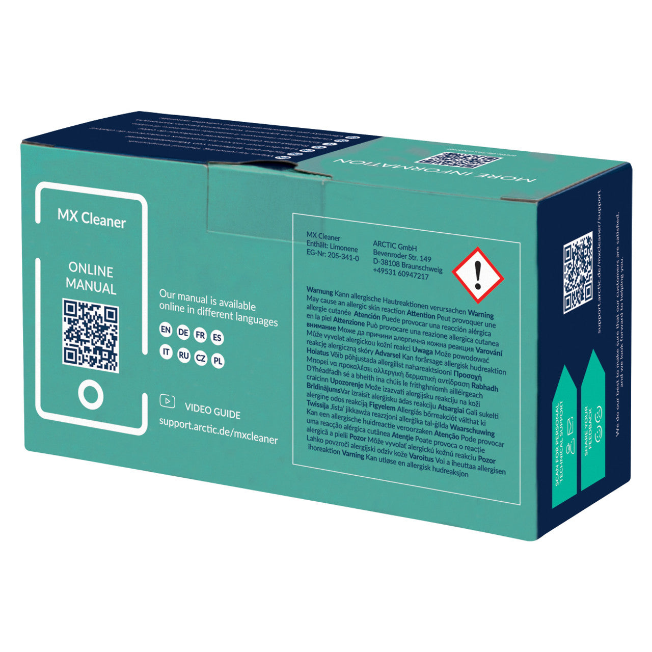 Arctic MX Cleaner (40 pieces) - Cleaning wipes for removing thermal paste
