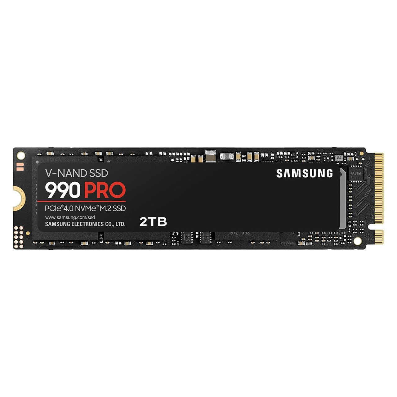 The SAMSUNG 990 PRO SSD 2TB delivers exceptional PCIe 4.0 NVMe performance for gaming and professional workloads.