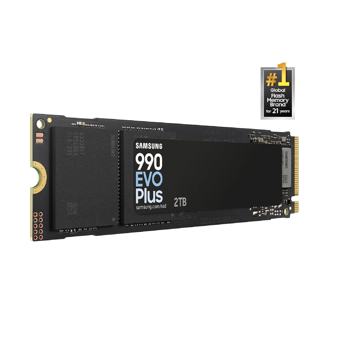 Samsung 2TB 990 EVO Plus Internal PCIe SSD Hard Drive - MZ-V9S2T0B/AM