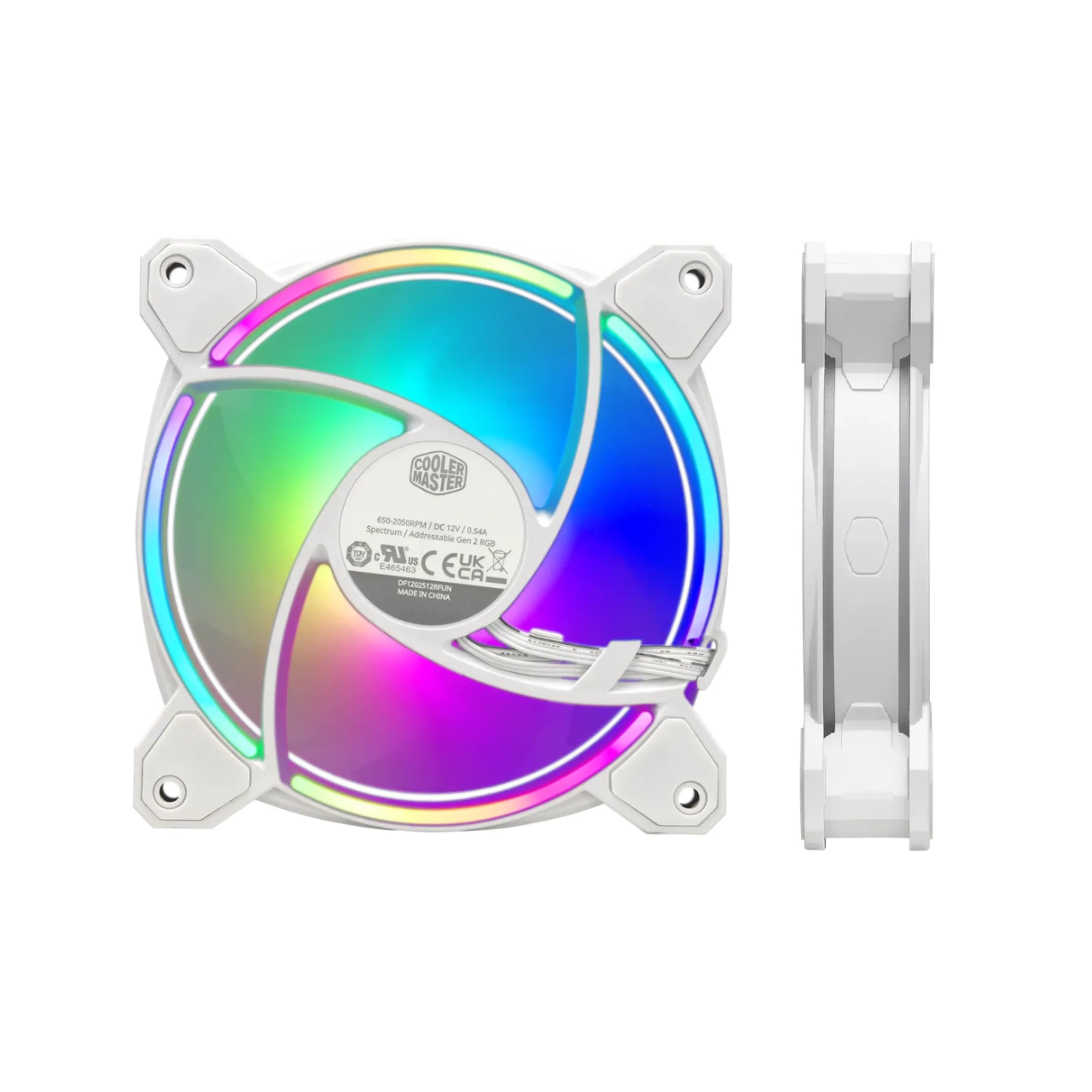 Cooler Master MasterFan MF140 Halo² White - MFL-B4DW-16NP2-R2