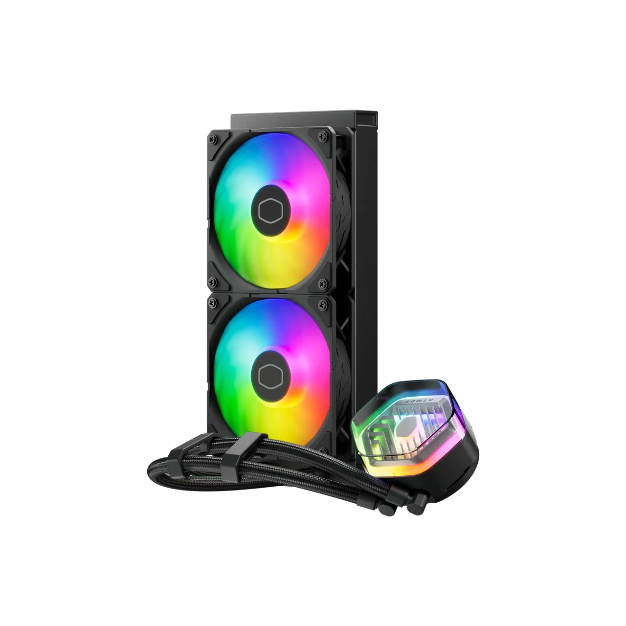 Cooler Master MasterLiquid 240 Atmos ARGB  AIO Liquid Cooler Black - MLX-D24M-A25PZ-R1