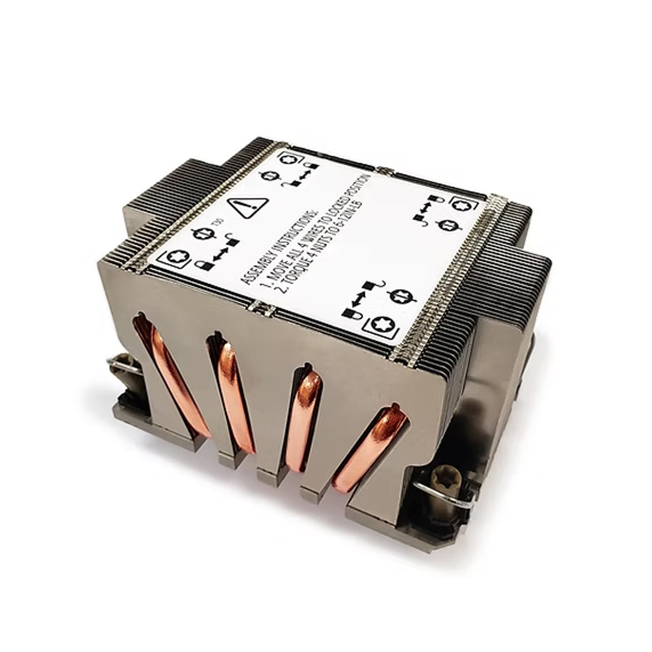 Dynatron N2 Intel LGA4189 Aluminum Heatsink with Copper Heatpipes for Ice Lake, Cooper Lake