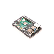 Pimoroni Pibow Coupe 4 Case for Raspberry Pi 4 | Layered Acrylic Design | Ninja/Rainbow