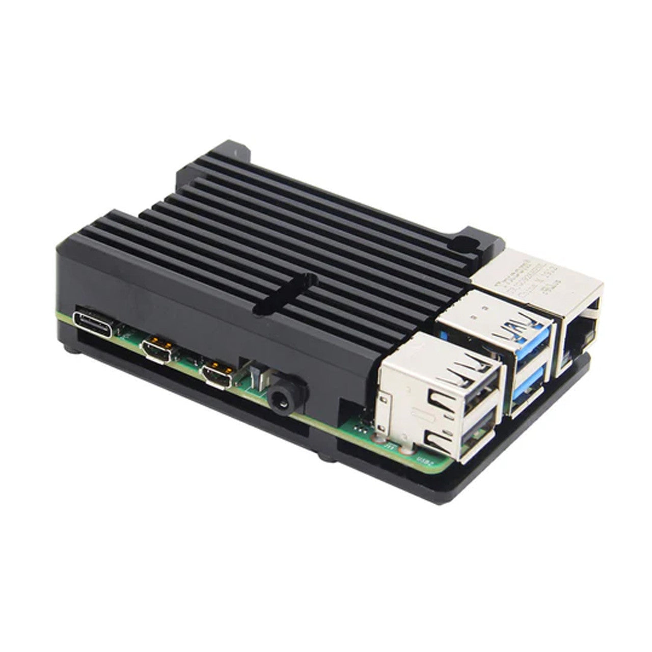 Raspberry Pi 4 Aluminum Alloy Passive Cooling Case Black ODS705