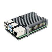 Raspberry Pi Aluminum Alloy Passive Cooling Case for Raspberry Pi 4B Grey ODS706