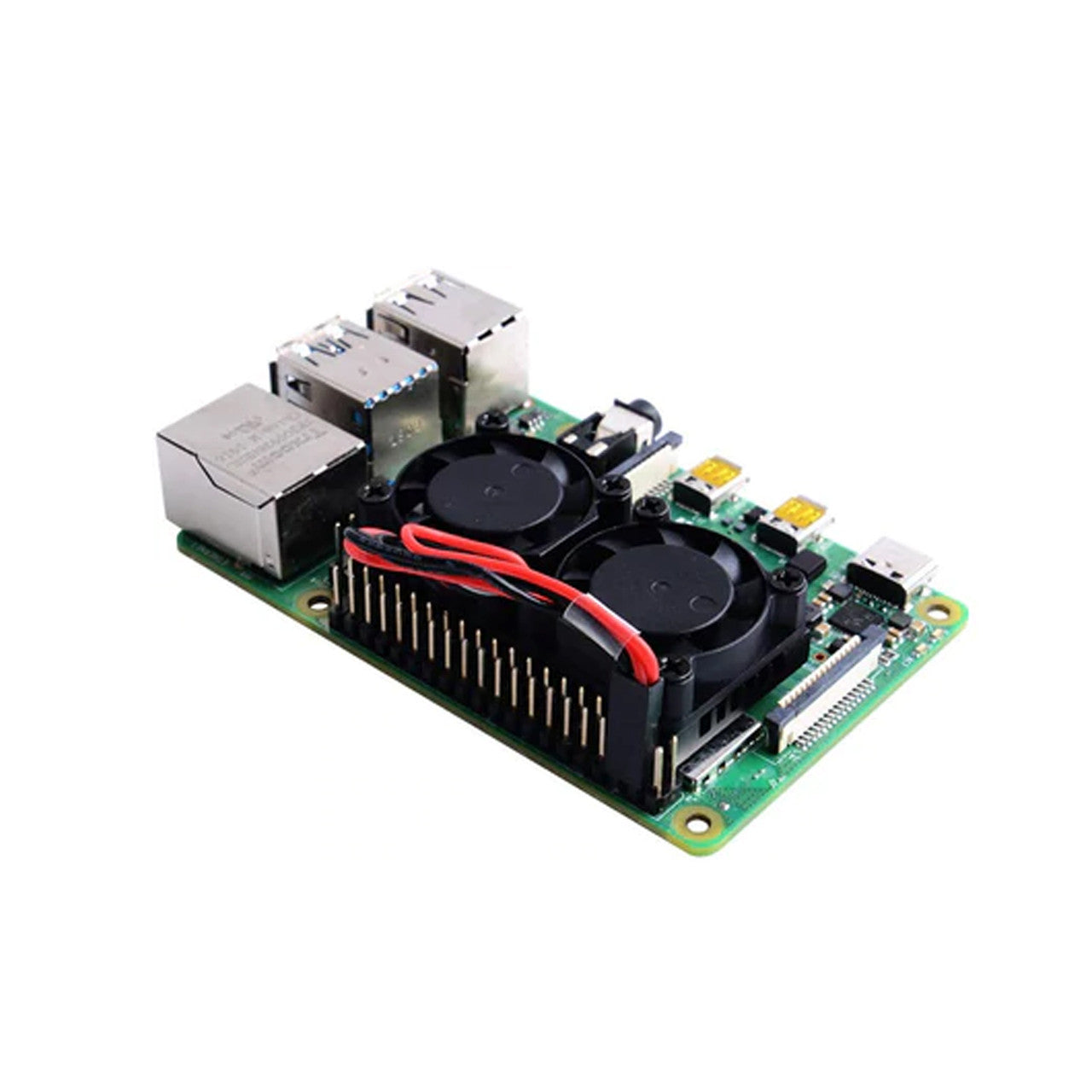 Raspberry Pi 4B Heatsink with Dual Fans ODS708