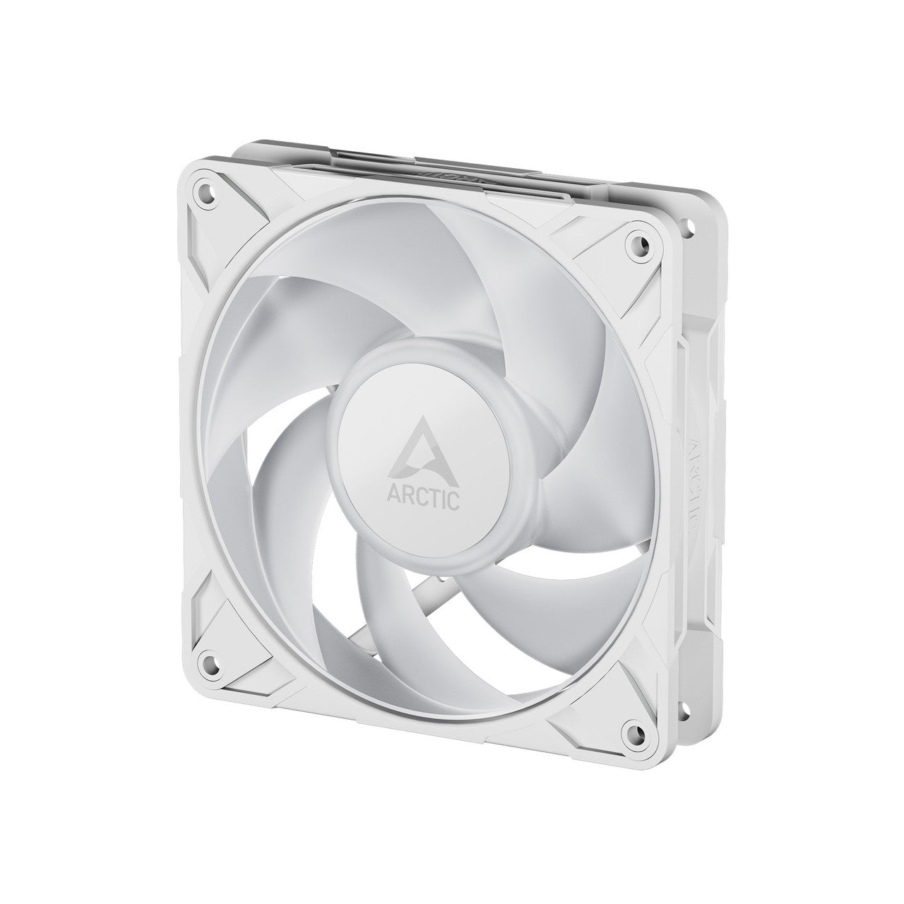 Arctic P12 Pro A-RGB PWM | 120 mm | 3000 rpm | 4-Pin Case Fan with Cable Splitter | 3 Pieces (White) ACFAN00326A