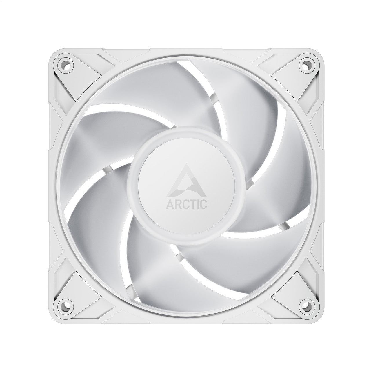 Arctic P12 Pro A-RGB PWM | 120 mm | 3000 rpm | 4-Pin Case Fan with Cable Splitter | 3 Pieces (White) ACFAN00326A
