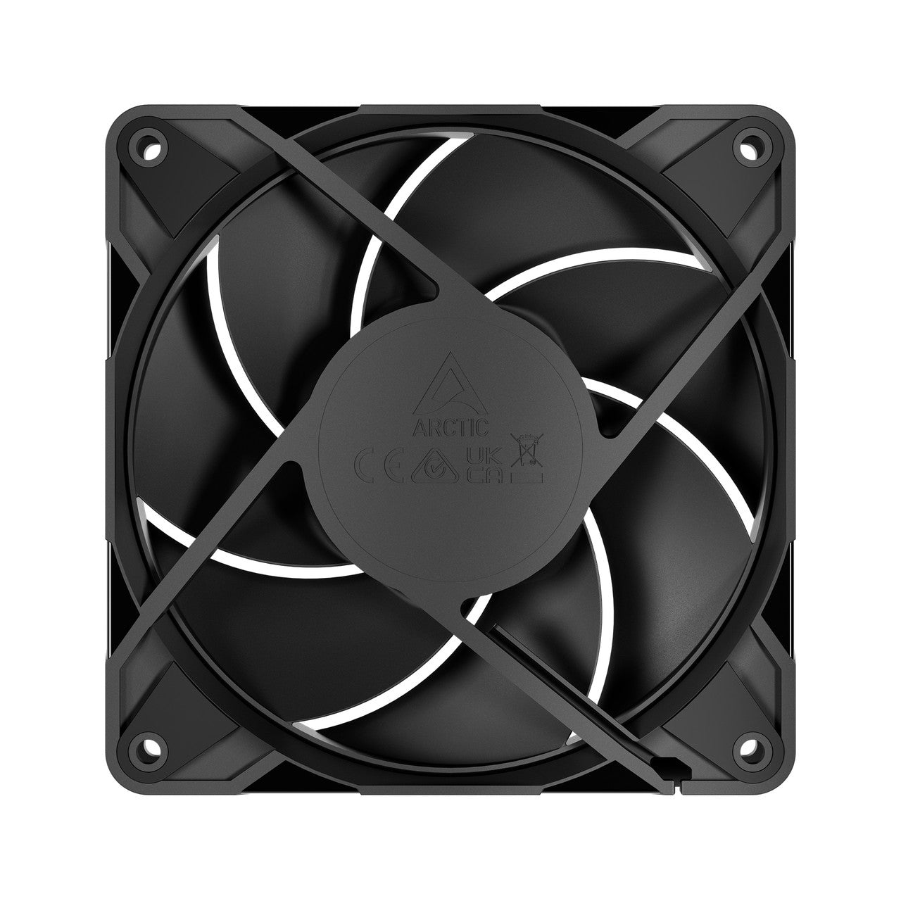 Arctic P12 Pro PST PWM | 120 mm | 3000 rpm | 4-Pin Case Fan with Cable Splitter (Black) ACFAN00306A