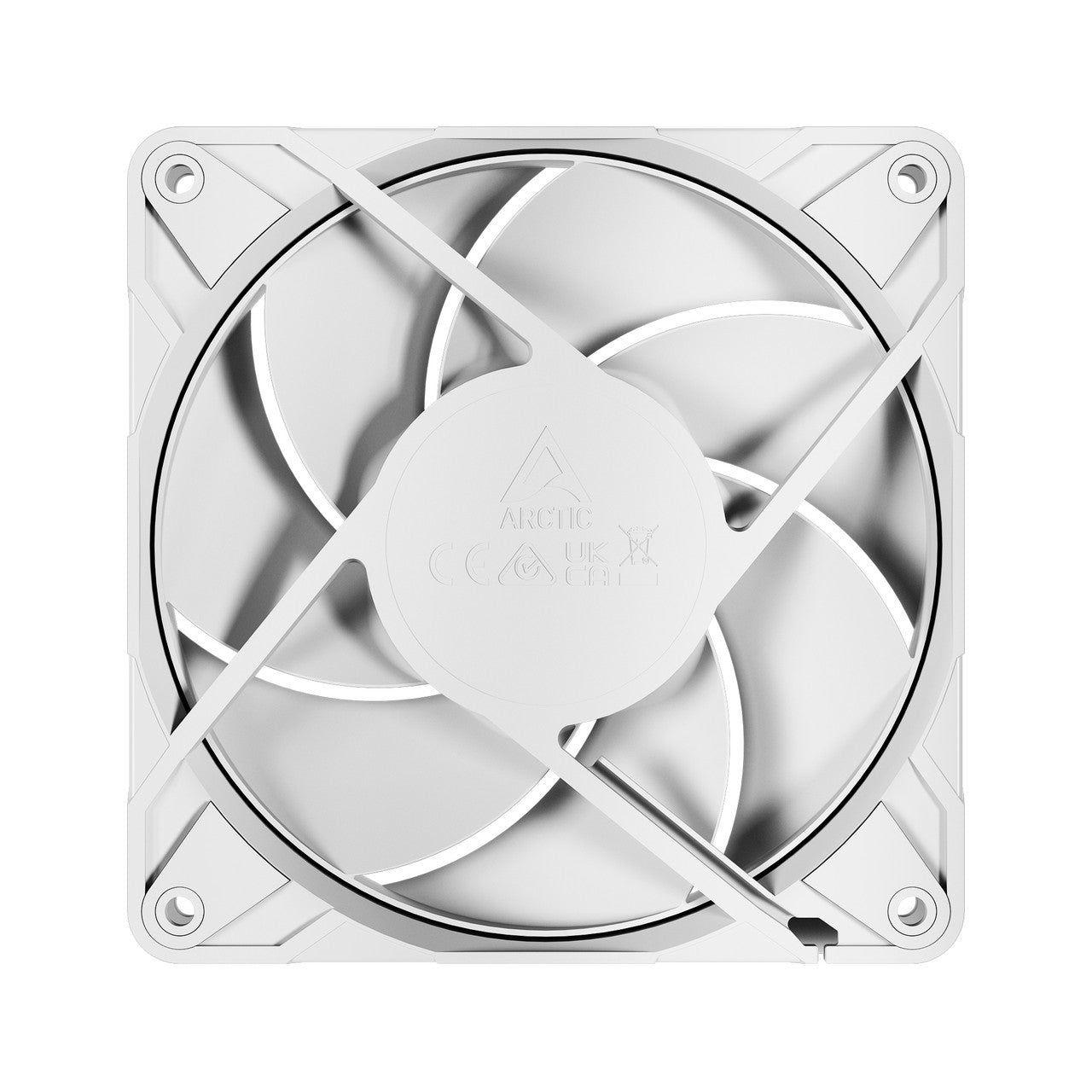 Arctic P12 Pro PST PWM | 120 mm | 3000 rpm | 4-Pin Case Fan with Cable Splitter (White) ACFAN00308A