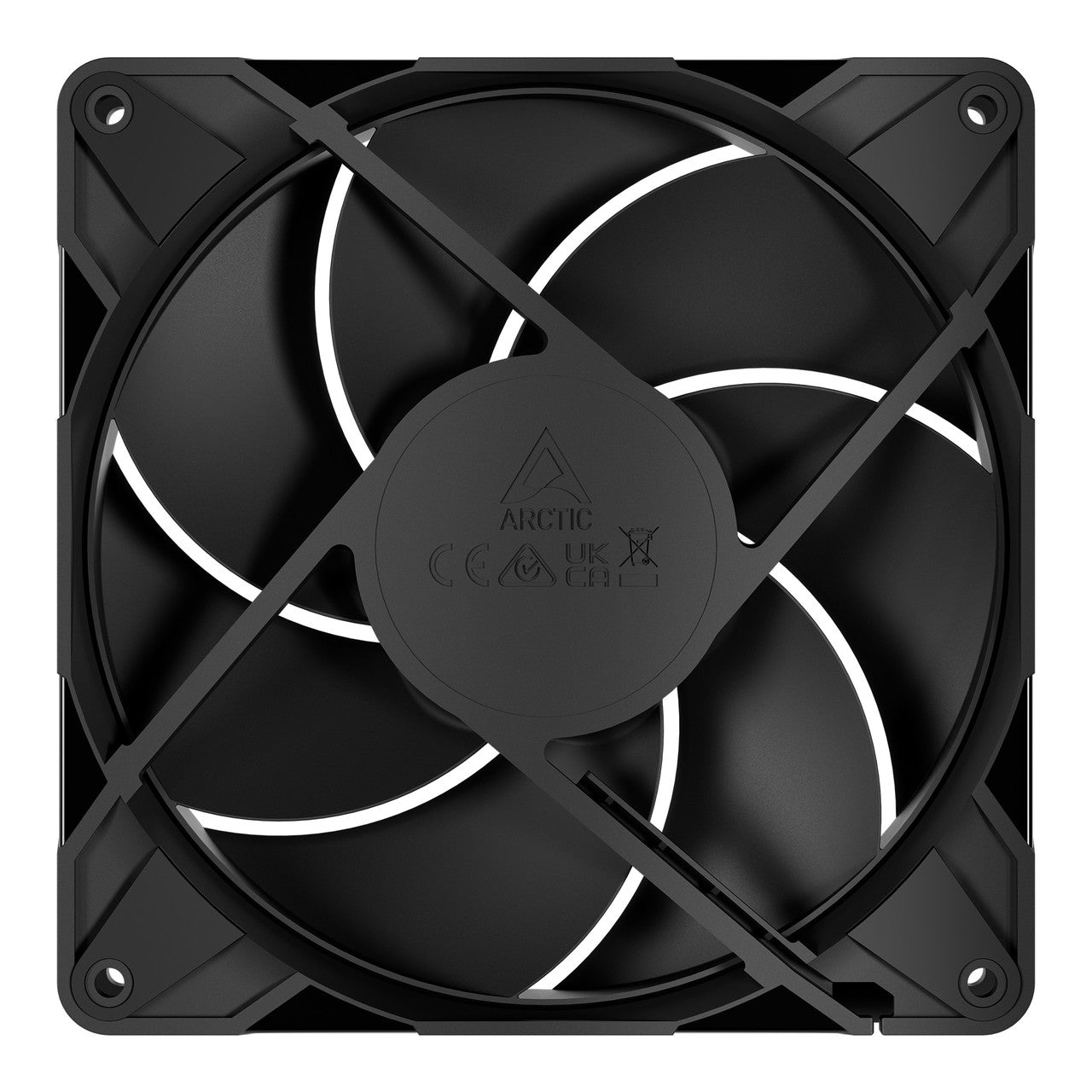 Arctic P14 Pro PST PWM | 140 mm | 2500 rpm | 4-Pin Case Fan with Cable Splitter | 5 Pieces (Black) ACFAN00319A